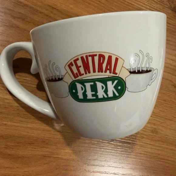 Central Perk Ceramic Coffee Mug Friends TV Show 10 Oz. Large White - Picture 4 of 6